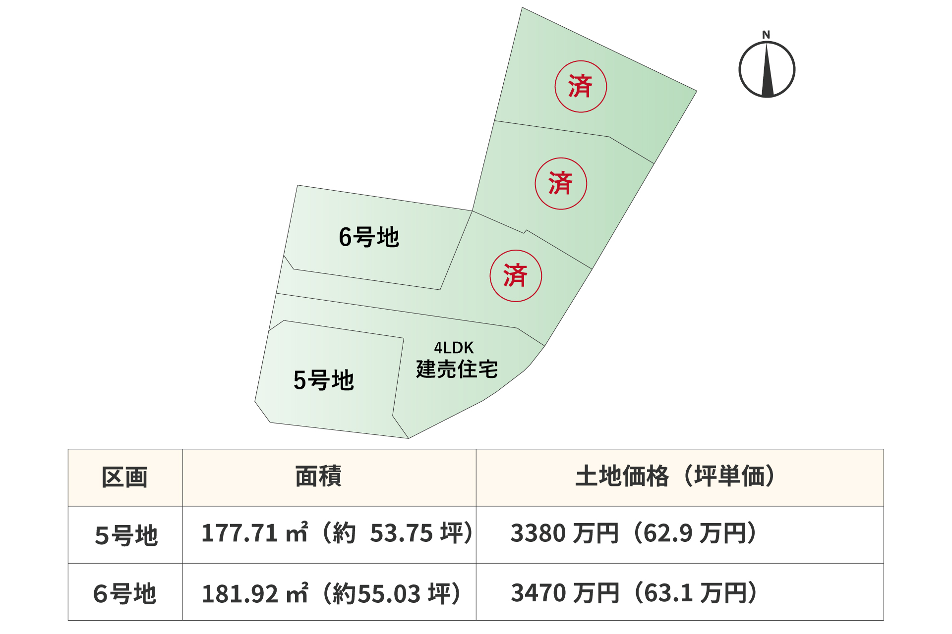 福岡県福岡市南区長住分譲地（5号地）のスライド画像6